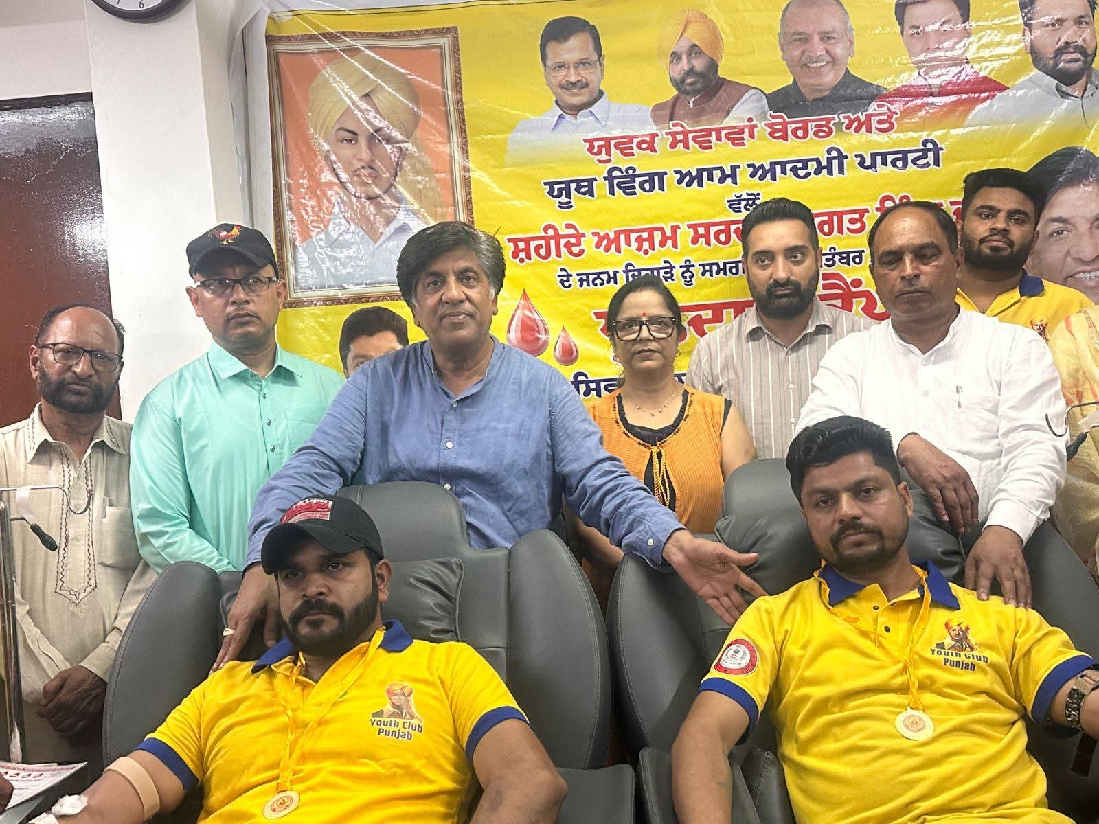 Blood donation can save many precious lives - Brahm Shankar Jimpa.